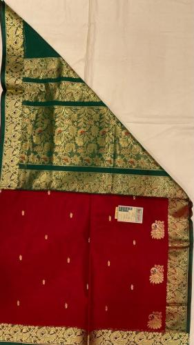 PMK BUMBERG COT SAREES WITH BLOUSE